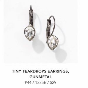 Swarovski Jewelry - NWT Touchstone crystal teardrop earrings Swarovski Jewelry - NWT Touchstone crystal teardrop earrings